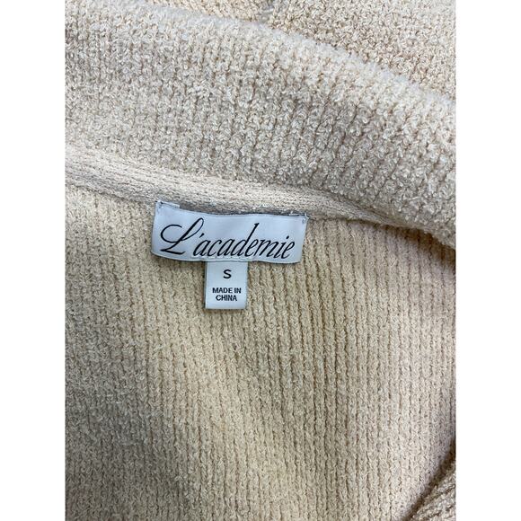 L'Academie By Marianna Beige 'Elektra' Vest Size S - Picture 3 of 4